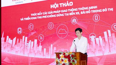 Viettel ePass đồng hành cùng Bộ Xây dựng giới thiệu giải pháp thu phí tự động không dừng cho bến xe, điểm đỗ