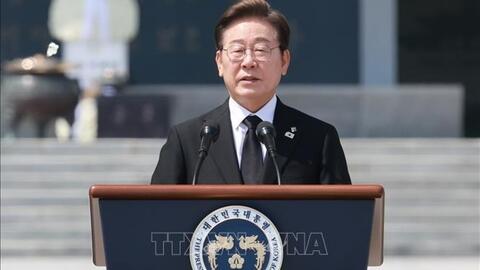 Hàn Quốc: Tỷ lệ ủng hộ tân Tổng thống Lee Jae Myung và đảng cầm quyền tiếp tục tăng