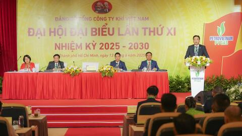 Đại hội Đại biểu Đảng bộ PV GAS lần thứ XI (nhiệm kỳ 2025-2030)