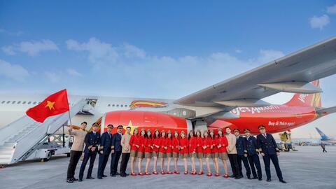 Vietjet đón tàu bay thân rộng mới, nâng đội bay lên 121 chiếc – Sẵn sàng cho cao điểm cuối năm và đường bay dài quốc tế