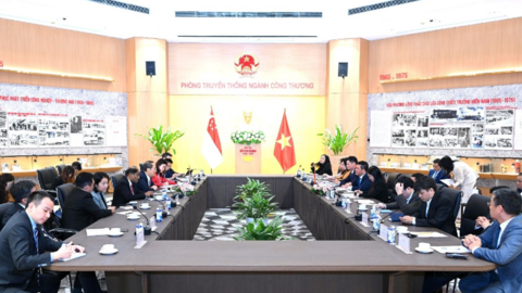Việt Nam và Singapore tiếp tục thúc đẩy hợp tác trong lĩnh vực năng lượng