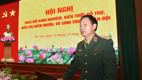 Nâng cao kiến thức hỗ trợ, điều trị hiếm muộn, vô sinh trong Quân đội