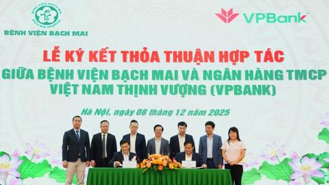 VPBank tài trợ 40 tỷ đồng cho Bệnh viện Bạch Mai