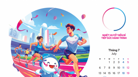 Bộ lịch MB Life năm 2026: Hành trình sống trọn đam mê