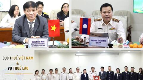 Tăng cường hợp tác song phương giữa hai cơ quan thuế Việt Nam và Lào