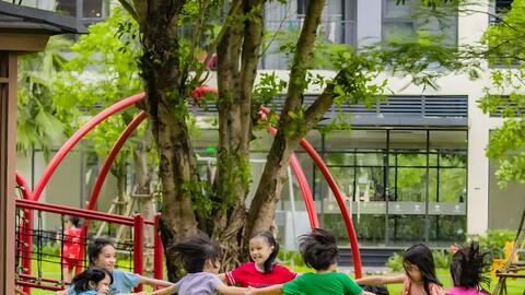 Mong con có môi trường nuôi dưỡng nhiều gia đình trẻ chọn “ly tâm” về Vinhomes Grand Park