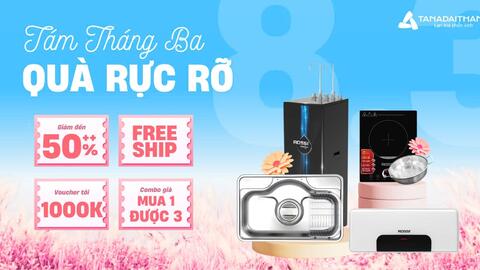 Tân Á Đại Thành mách nước quà 8/3 giúp ghi điểm tuyệt đối với nàng, các anh mau ghi lại gấp