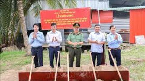 Cần Thơ: Khởi công xây dựng 1.000 căn nhà cho gia đình chính sách, hộ nghèo