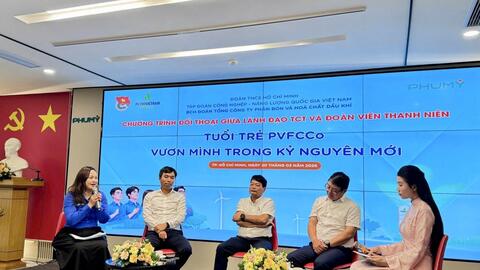 Tuổi trẻ PVFCCo - Phú Mỹ lan tỏa nhiệt huyết qua chuỗi hoạt động Tháng Thanh niên 2026