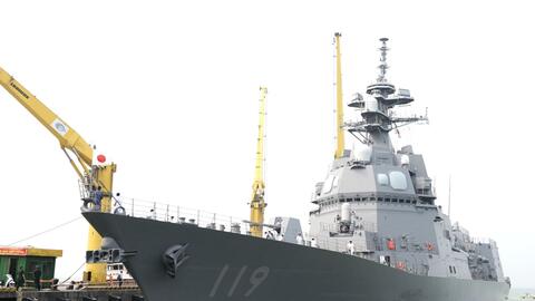 Tàu Lực lượng Tự vệ trên biển Nhật Bản thăm Đà Nẵng