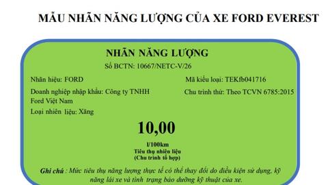 Ford Everest 2026 máy xăng lộ diện tại Việt Nam, dự kiếp sắp ra mắt