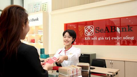 SeABank giảm 0,5%/năm lãi suất huy động