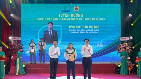 Những điển hình PV Power được vinh danh “Người lao động Petrovietnam tiêu biểu”
