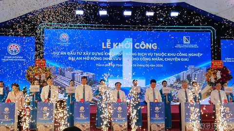 Hải Phòng: Khởi công Dự án nhà cho công nhân và chuyên gia thuê trị giá hơn 1.100 tỷ đồng
