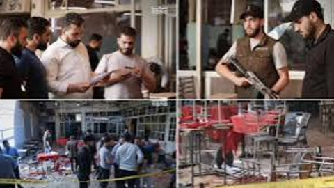 Đánh bom đẫm máu tại quán cà phê ở Syria khiến ít nhất 9 người tử vong