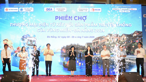 Khai mạc phiên chợ Thương mại điện tử kết nối sản phẩm Đà Nẵng