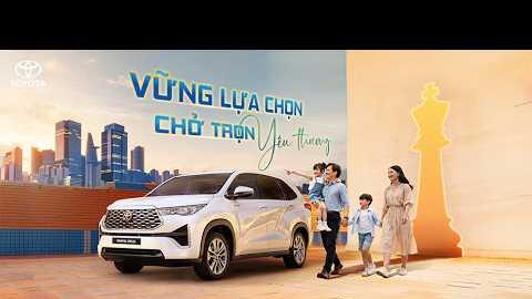 TOYOTA INNOVA CROSS – VỮNG LỰA CHỌN, CHỞ TRỌN YÊU THƯƠNG