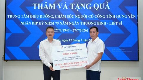 Petrolimex tri ân thương binh, bệnh binh và người có công tỉnh Hưng Yên