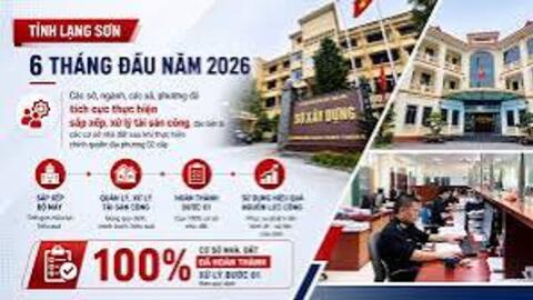Lạng Sơn: 441 cơ sở nhà, đất được xử lý, bàn giao sau sắp xếp bộ máy