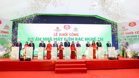 Nghệ An xây nhà máy điện rác lớn nhất miền Trung