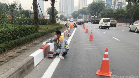 Quốc khánh 2/9, ra quân chỉnh trang hạ tầng giao thông Thủ đô