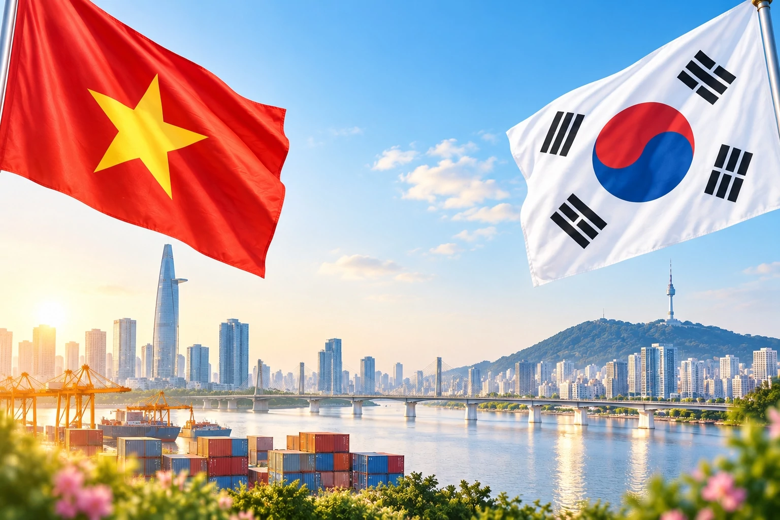 Mở rộng dư địa hợp tác thương mại, đầu tư Việt Nam - Hàn Quốc