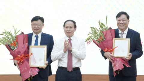 Phó Thủ tướng Lê Tiến Châu trao Quyết định bổ nhiệm 2 Phó Tổng Thanh tra Chính phủ