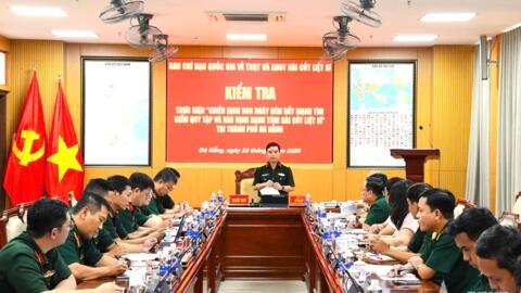 Ban chỉ đạo 515 quốc gia kiểm tra kết quả thực hiện Chiến dịch 500 ngày đêm tại TP Đà Nẵng
