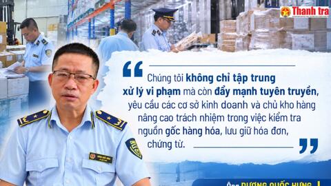 Quản lý thị trường Hà Nội tăng kiểm soát kho hàng, ngăn hàng lậu từ điểm tập kết