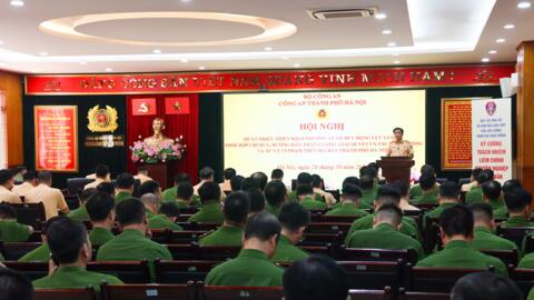 Công an TP Hà Nội triển khai phương án bảo đảm trật tự, an toàn giao thông trên địa bàn