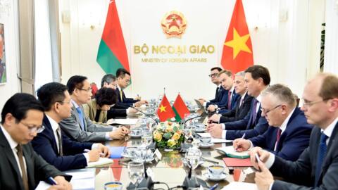 Việt Nam-Belarus tăng cường tin cậy chính trị, thúc đẩy hợp tác trên các lĩnh vực