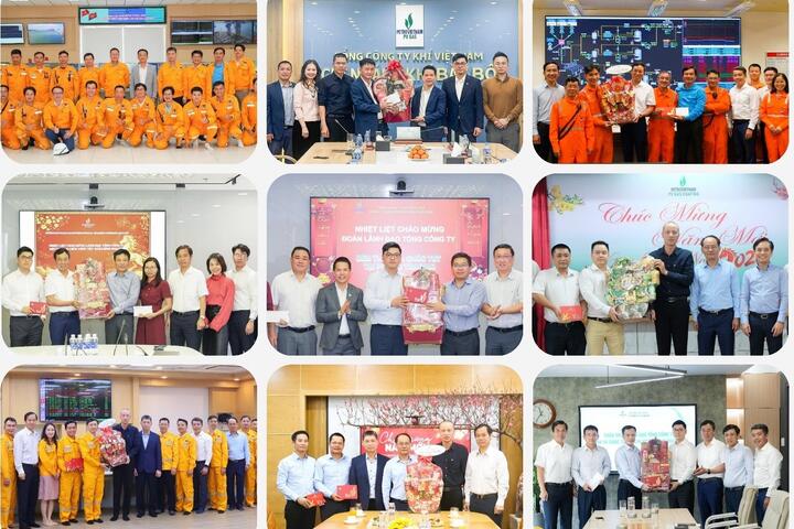 Lãnh đạo PV GAS kiểm tra công tác an toàn và động viên người lao động trước thềm Tết Bính Ngọ 2026