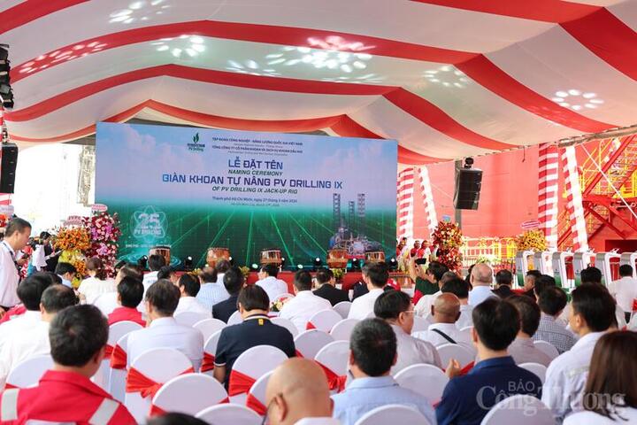 PV DRILLING IX chính thức ra mắt, nâng sức cạnh tranh trong khu vực