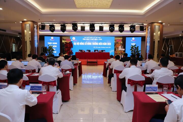 Đại hội đồng cổ đông thường niên EVNGENCO2 năm 2026