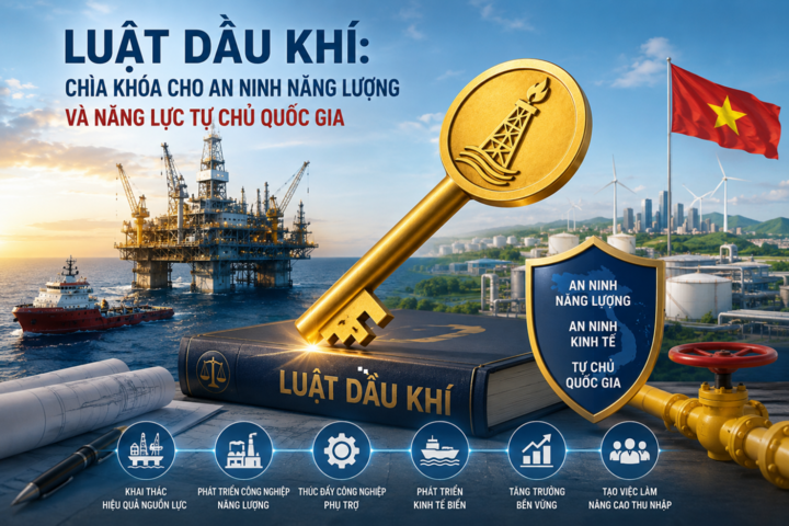 Luật Dầu khí: “Chìa khóa” cho an ninh năng lượng và năng lực tự chủ quốc gia