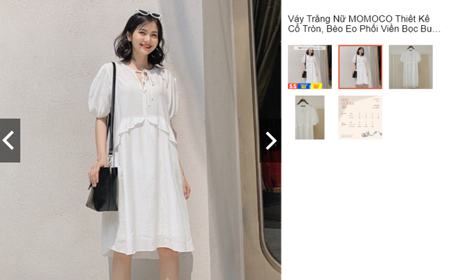 Chỉ từ 300k mua được váy công sở rất thanh lịch mà không bị