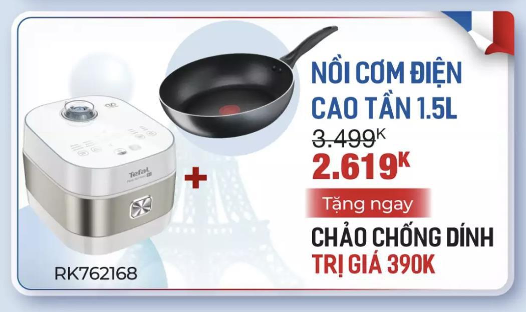 Thương hiệu gia dụng hàng đầu từ Pháp mở hội siêu sale lớn nhất năm trên Lazada: Giảm 50% và hơn thế nữa - Ảnh 7. Thương hiệu gia dụng hàng đầu từ Pháp mở hội siêu sale lớn nhất năm trên Lazada: Giảm 50% và hơn thế nữa - Ảnh 7.