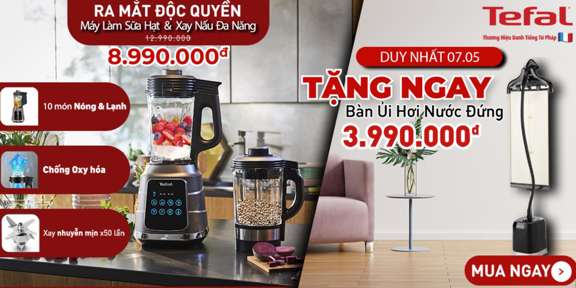 Thương hiệu gia dụng hàng đầu từ Pháp mở hội siêu sale lớn nhất năm trên Lazada: Giảm 50% và hơn thế nữa - Ảnh 4. Thương hiệu gia dụng hàng đầu từ Pháp mở hội siêu sale lớn nhất năm trên Lazada: Giảm 50% và hơn thế nữa - Ảnh 4.