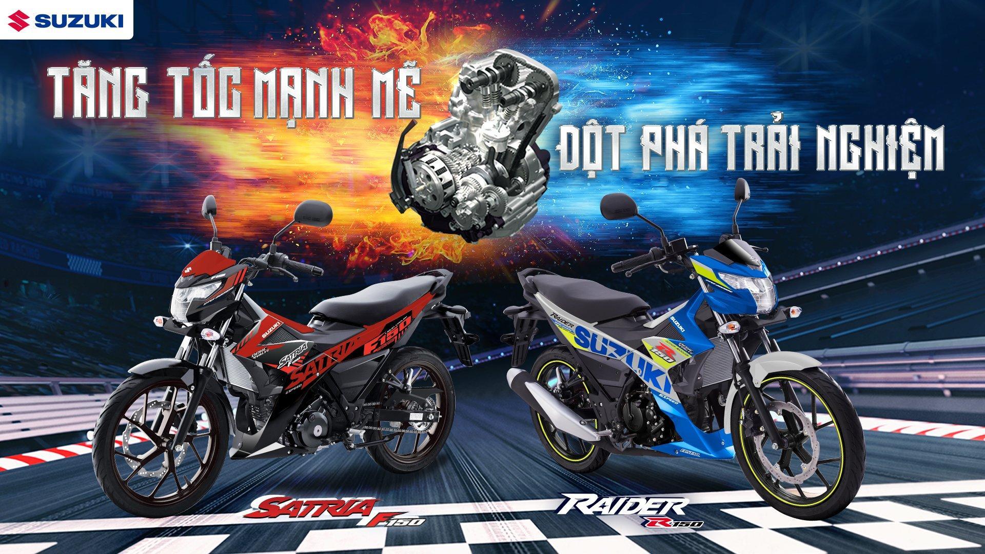 Suzuki Raider & Satria, thú chơi côn tay 150cc chưa bao giờ hết hot của giới trẻ hiện đại - Ảnh 1. Suzuki Raider & Satria, thú chơi côn tay 150cc chưa bao giờ hết hot của giới trẻ hiện đại - Ảnh 1.