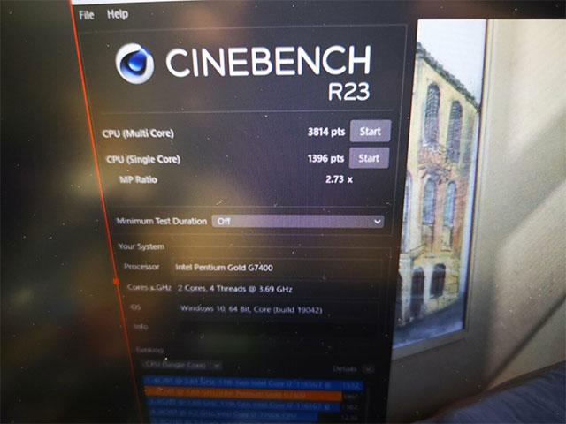 Lộ điểm Benchmark ấn tượng của Intel Pentium Gold G7400. CPU giá rẻ chỉ 1,5 triệu - Ảnh 2. Lộ điểm Benchmark ấn tượng của Intel Pentium Gold G7400. CPU giá rẻ chỉ 1,5 triệu - Ảnh 2.