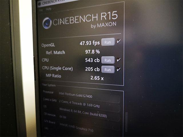 Lộ điểm Benchmark ấn tượng của Intel Pentium Gold G7400. CPU giá rẻ chỉ 1,5 triệu - Ảnh 1. Lộ điểm Benchmark ấn tượng của Intel Pentium Gold G7400. CPU giá rẻ chỉ 1,5 triệu - Ảnh 1.