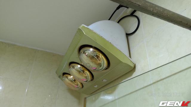 Trót mua đèn sưởi nhà tắm rởm, tôi mất mấy ngày trời để "độ chế" lại cho an toàn và tiết kiệm điện - Ảnh 22. Trót mua đèn sưởi nhà tắm rởm, tôi mất mấy ngày trời để "độ chế" lại cho an toàn và tiết kiệm điện - Ảnh 22.