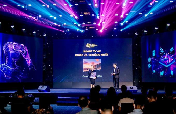 Casper vinh danh là “Smart tivi 4K được ưa chuộng nhất” tại giải thưởng công nghệ Tech Awards - Ảnh 1. Casper vinh danh là “Smart tivi 4K được ưa chuộng nhất” tại giải thưởng công nghệ Tech Awards - Ảnh 1.