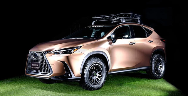 Ít ai ngờ Lexus NX sang chảnh sẽ có ngày khoác lên diện mạo bụi bặm này - Ảnh 2. Ít ai ngờ Lexus NX sang chảnh sẽ có ngày khoác lên diện mạo bụi bặm này - Ảnh 2.