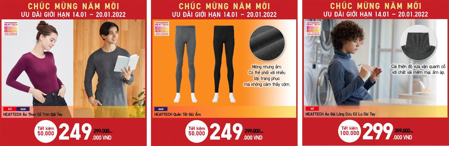 Loạt deal hot chỉ từ 149k của UNIQLO: Sắm Tết đơn giản mà chuẩn chỉnh cho cả nhà, mua một lần mặc được cả năm là có thật - Ảnh 1.