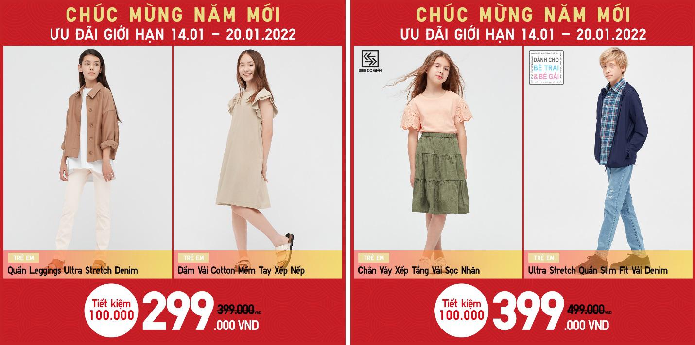 Loạt deal hot chỉ từ 149k của UNIQLO: Sắm Tết đơn giản mà chuẩn chỉnh cho cả nhà, mua một lần mặc được cả năm là có thật - Ảnh 4.