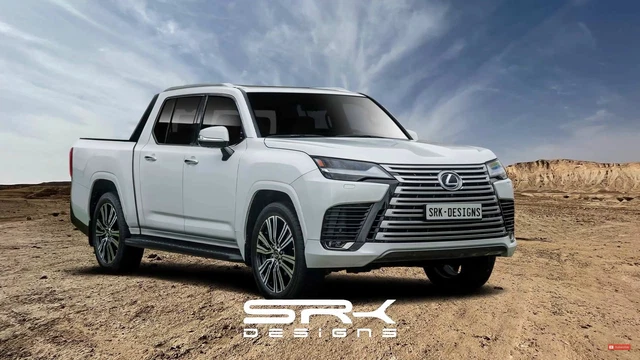 Lexus LX 600 trông thế nào nếu có phiên bản bán tải? - Ảnh 3.