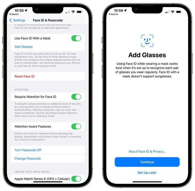 iPhone chính thức hỗ trợ mở khoá Face ID khi đeo khẩu trang nhưng lại có một điều khiến iFan đau lòng - Ảnh 2.