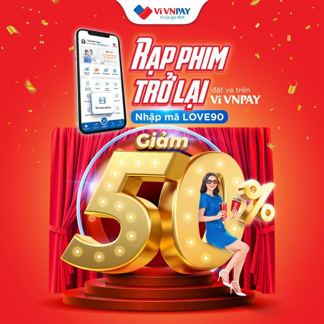 Đặt vé xem phim “hứng” trọn ưu đãi 50%, nhanh tay thử ngay cách này - Ảnh 2.