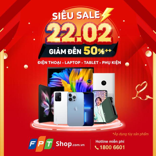 Ngày siêu đẹp, giá siêu sốc, FPT Shop giảm đến 50%   - Ảnh 1.